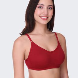 POOJA RAGENEE Pack Of 2 Full Coverage Seamless Wireless Bras MQ3027B_2P_TL_MR_28B image 5
