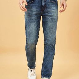 SF JEANS by Pantaloons Men Slim Fit Heavy Fade Jeans-image-33