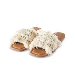 MyMy footwear Women Embroidered Open Toe Flats-image-36