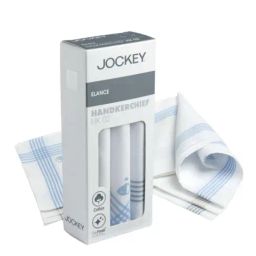 Jockey White Striped Handkerchief Pack of 3-image-85