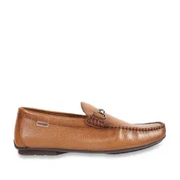 Mochi Men's Tan Casual Loafers-image-11