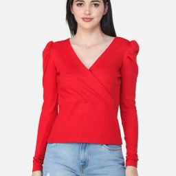 Scorpius Red Regular Fit Top-23