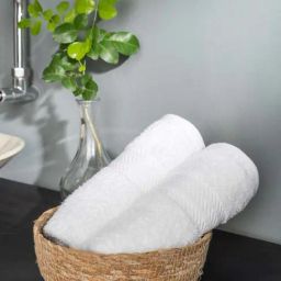 DDecor White Cotton 500 GSM Hand Towel - Set of 2-image-56