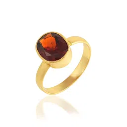 MEMOIR Brass Gold Plated Ring-16