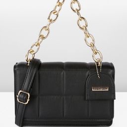 Fastrack Structured Quilted Satchel image 1
