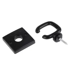 RS PRO Black Polypropylene Barrier Hook Model No 503697-image-25