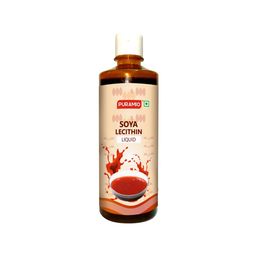 Puramio Soya Lecithin Liquid 500ml (Soya Lecithin for Baking | Emulsifier | Thickener | Stabiliser | Natural Food Additive | Add to Bakery, Chocolate & Confectionery Products) image 1