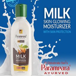 Parampara Ayurved Set Of 2 Milk Skin Glowing Moisturizer- 100 ml Each-44