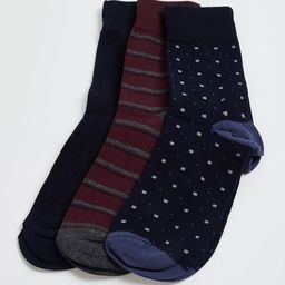 max Men Pack Of 3 Printed Calf-Length Socks-image-96