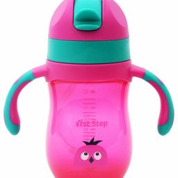 1st Step Twin Handle  Sipper Cup With Flip Lid Pink - 220 ml-23