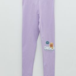 LC Waikiki Placement Teddy & Stay Childish Printed Leggings - Lilac-image-96