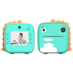 Happy Hues Dinosaur-Theme Kids Instant Print Camera, Selfie Digital Camera for Kids with Thermal Paper, Video & Instant Print Camera for DIY Projects- Fun Gift for Girls Boys- Green-11