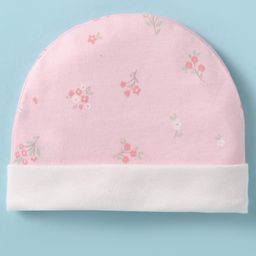 Ben Benny Interlock Knit Cap With Floral Print Pink - Diameter 10 cm-picture-14