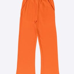 Totle Cotton Solid Pant - Orange-image-42
