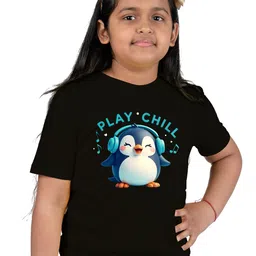 Chombooka Girls Printed Applique T-shirt-picture-39