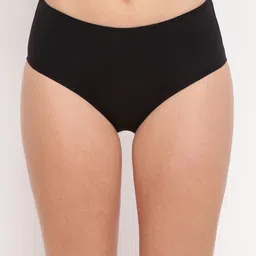 La Intimo Mid Rise Hipster BriefsLIPFB11BK-48