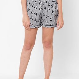 ETC Women Printed Mid-Rise Lounge Shorts-image-87