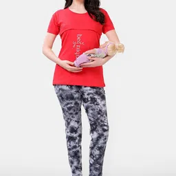 Be You Women Tie and Dye Night suit-picture-8