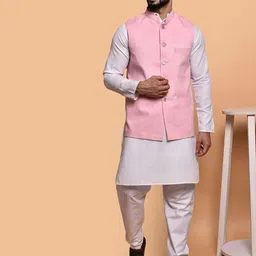 PRINTCULTR Men Regular Pure Cotton Kurta with Trousers-33