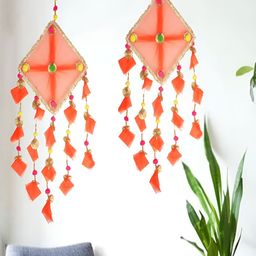 PROKART Orange Kite Hanging Wall Decor-image-5