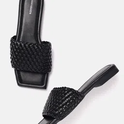Van Heusen Women Open Toe Flats-19
