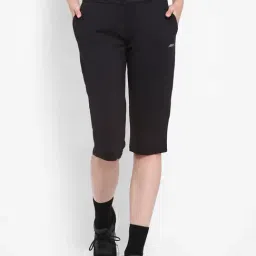 ALCIS Black Regular Fit Capris-image-38