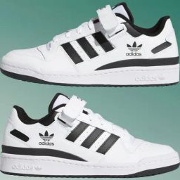 Adidas Originals Men's FORUM LOW RT BASICS White & Black Casual Sneakers-image-8