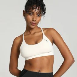 Puma White Full Coverage Sports Bra-picture-11