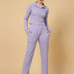 Rigo Light Purple Top With Pants-picture-39