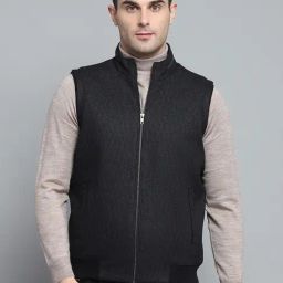 Monte Carlo Black Regular Fit Jacket-8