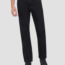 Sf Jeans By Pantaloons Black Cotton Straight Fit Jeans-image-74