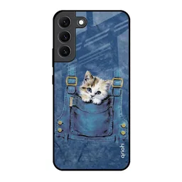 QRIOH Quirky Printed Samsung Galaxy S22 Back Case Mobile Accessories-image-44