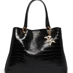 Anne Klein Black Textured Handbag-image-18