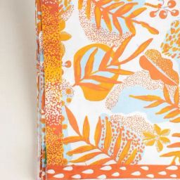 freedom tree Panai Pure Cotton Orange Double Bedcover image 4