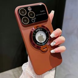 Luxury Kase Solid Printed iPhone 15 Pro Back Case Mobile Accessories-image-83