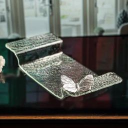 Troveas Transparent Butterfly Basket Serving Platter-26