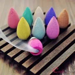Pack of 30 Backflow Incense Cones in Rose, Jasmine and Lavender Scent for Backflow Incense Burners-22