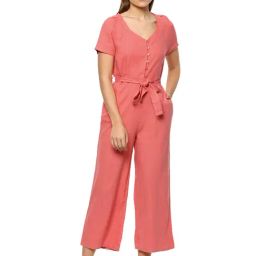 Allen Solly Pink Mid Length Jumpsuit-image-42