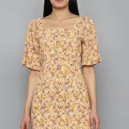 Allen Solly Multicolor Floral Print Dress-image-63