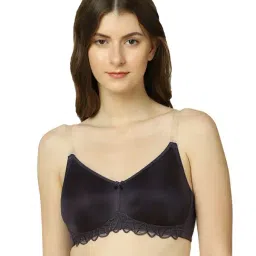 Triumph Dark Purple Lace Full Coverage Minimizer Bra-picture-0