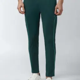 Van Heusen Flex Green Slim Fit Striped Sports Trackpants-picture-47