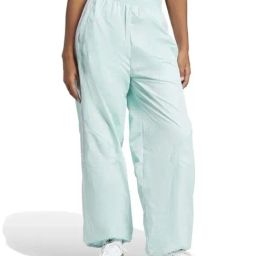 Adidas Originals Turquoise Relaxed Fit Track Pants-image-12
