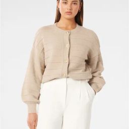 Forever New Monroe Cropped Knit Cardigan-picture-31