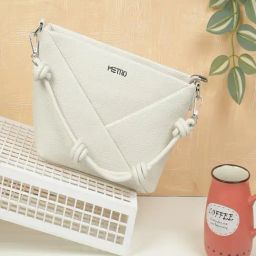 Metro Off White Medium Shoulder Bag-image-85