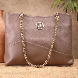 Rocia Nude Textured Medium Tote Handbag-32
