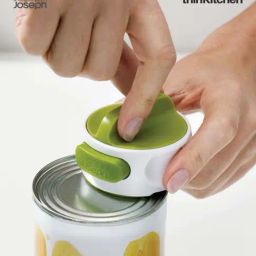 Joseph Joseph White & Green Abs Can-Do Compact Can Opener image 3