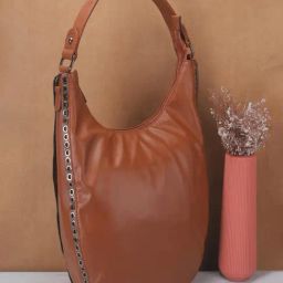 Metro Brown Medium Hobo Bag-42