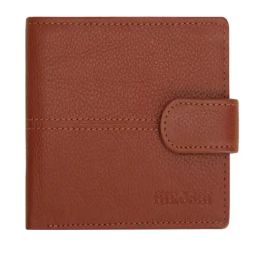 HIROSHI Tan Leather Bi-Fold Wallet-picture-35