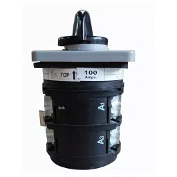 Selvo 100A Cam Operated Rotary Switch Phase Selector 1 Pole 3 Way GSELRTS11043B image 4