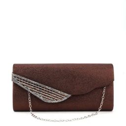 Odette Brown Textured Clutch-image-18